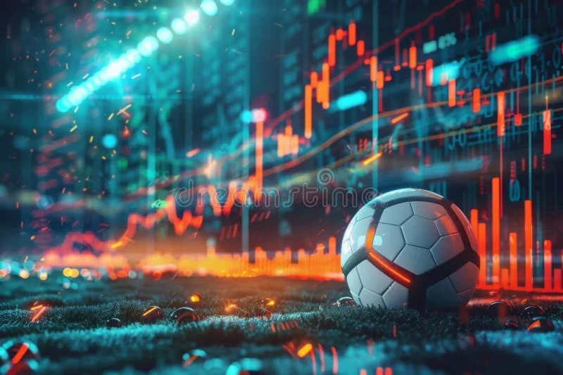Ilustrasi layar mobile untuk mengikuti kategori dan pertandingan olahraga
